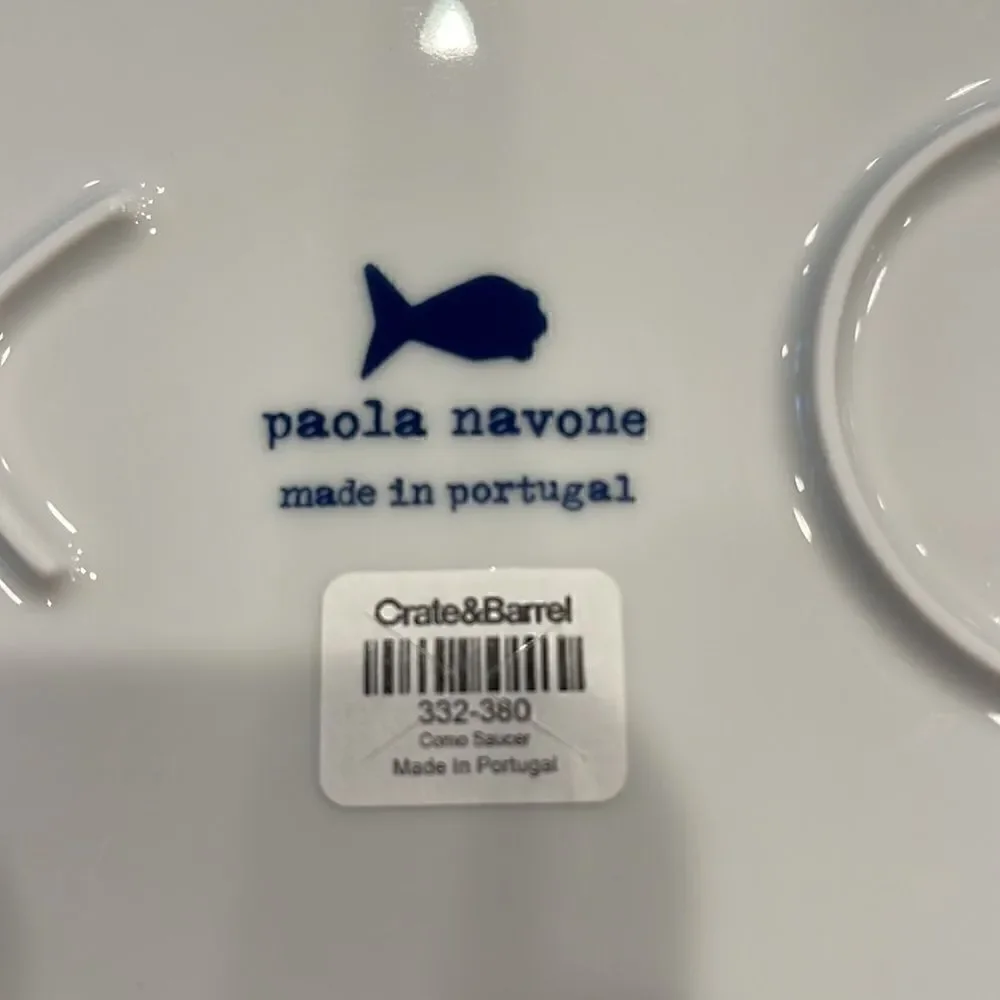 Crate&barrel Paola navone 3 plates, excellent condition. Great pieces.